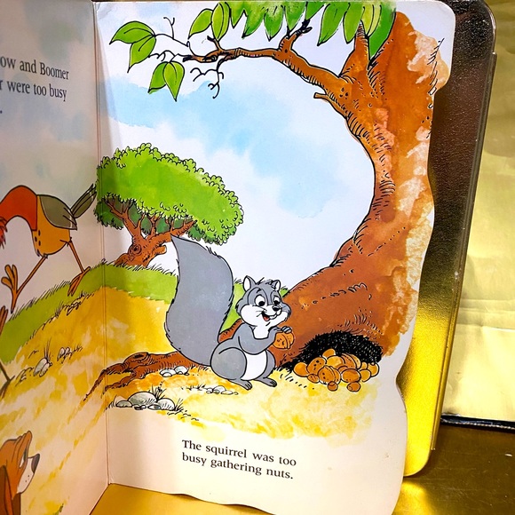 WALT DISNEY PRODUCTIONS 1981 THE FOX AND THE HOUND FINDS A FRIEND BOARD BOOK - Picture 9 of 15